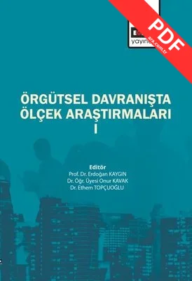 Örgütsel Davranışta Ölçek Araştırmaları - 1 kitap kapağı