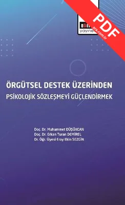 Örgütsel Destek Üzerinden Psikolojik Sözleşmeyi Güçlendirmek kitap kapağı