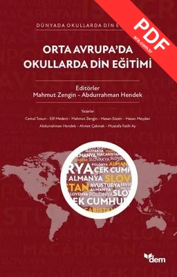 Orta Avrupa'da Okullarda Din Eğitimi - Dünyada Okullarda Din Eğitimi kitap kapağı