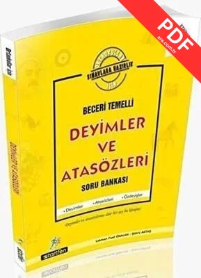 Ortaokul Deyimler ve Atasözleri Soru Bankası kitap kapağı