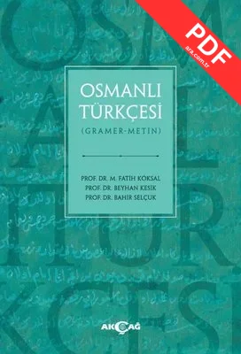 Osmanlı Türkçesi (Gramer - Metin) kitap kapağı