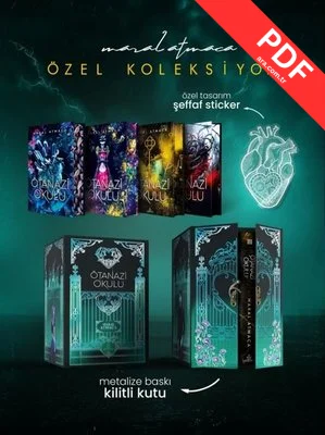 Ötanazi Okulu Serisi - Yan Boyamalı Kilitli Özel Koleksiyon Seti - 4 Kitap Takım - Kutulu