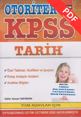Otoriter KPSS Tarih kitap kapağı