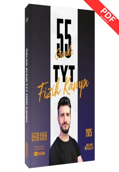 Özcan Aykın 2025 TYT Fizik Kampı Video Ders Takip Kitabı kitap kapağı