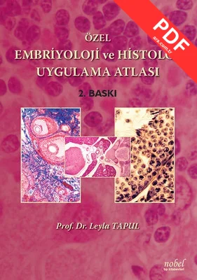 Özel Embriyoloji ve Histoloji Uygulama Atlası kitap kapağı