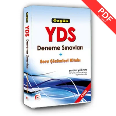 Özgün YDS Deneme Sınavları ve Soru Çözümleri Kitabı - 8 Sınav