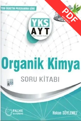 Palme Yks Ayt Organik Kimya Soru Kitabı 2019 kitap kapağı