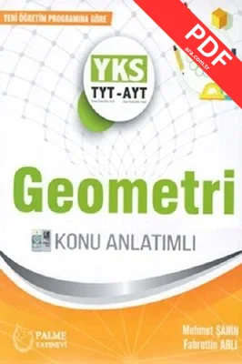 Palme Yks Tyt Ayt Geometri Konu Anlatımlı 2019 kitap kapağı