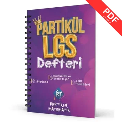 Partikül LGS Planlama Defteri kitap kapağı