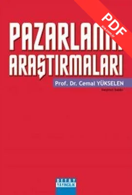 Pazarlama Araştırmaları kitap kapağı