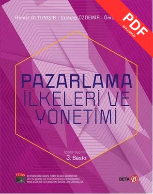 Pazarlama İlkeleri ve Yönetimi kitap kapağı