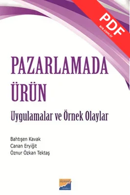 Pazarlamada Ürün kitap kapağı