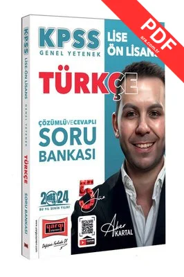 Aker Kartal Kpss Türkçe Soru Bankası PDF kitap kapağı