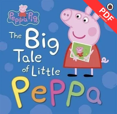 Peppa Pig: The Big Tale of Little Peppa kitap kapağı