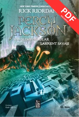 Percy Jackson ve Olimposlular 4 - Labirent Savaşı kitap kapağı