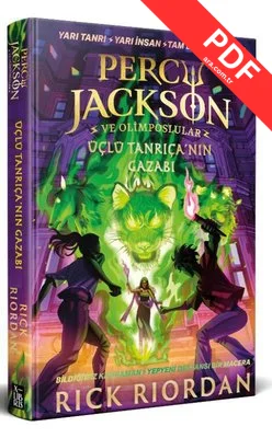 Percy Jackson ve Olimposlular - Üçlü Tanrıça'nın Gazabı kitap kapağı