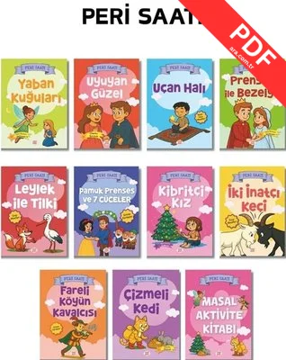 Peri Saati Serisi Seti - 10 Kitap + 1 Aktivite Takım kitap kapağı
