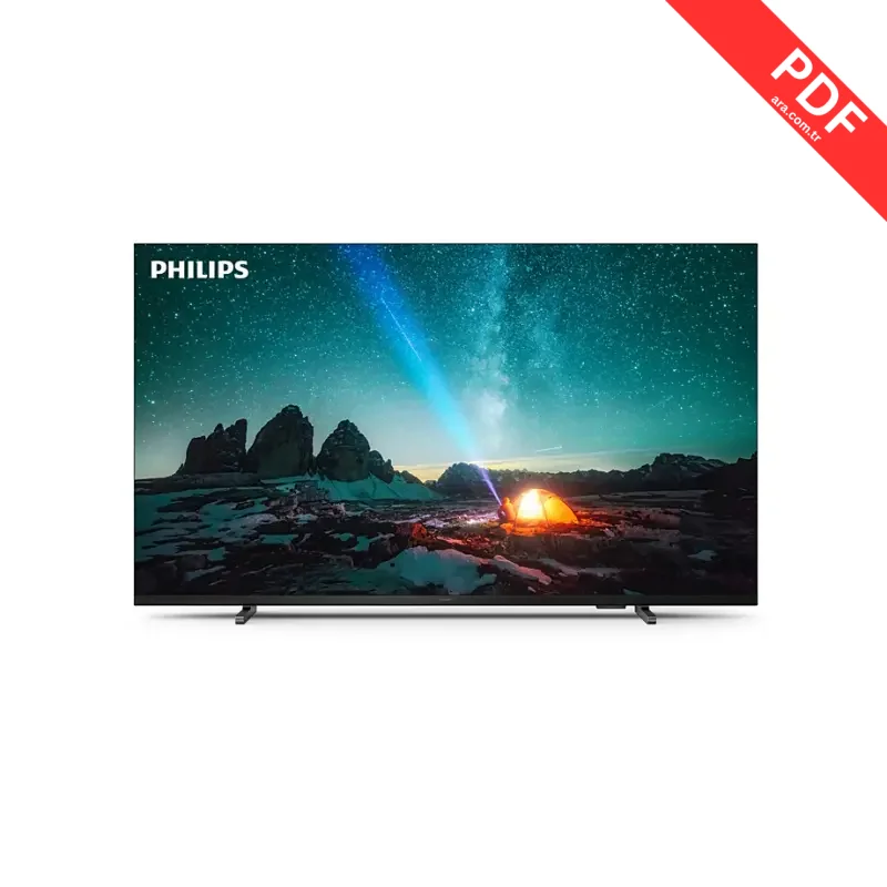 Philips 43PUS7609 kılavuz kapağı