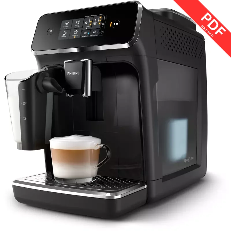 Philips Series 2200 EP2231 kılavuz kapağı