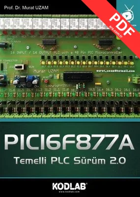 PICI67F877A - Temelli PLC Sürüm 2.0 1.Cilt kitap kapağı