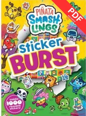 Pinata Smashlings Sticker Burst kitap kapağı
