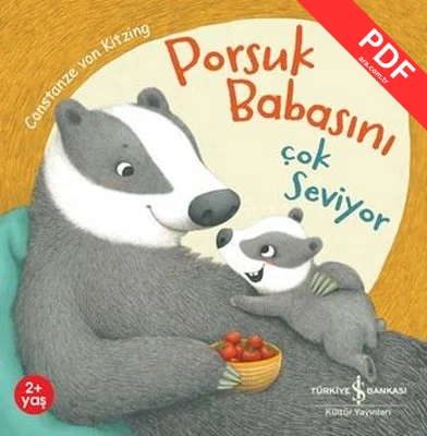 Porsuk Babasını Çok Seviyor kitap kapağı
