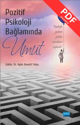 Pozitif Psikoloji Bağlamında Umut kitap kapağı