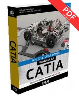 Projeler ile Catia kitap kapağı
