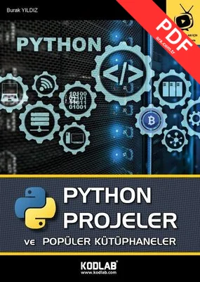 Python Projeler ve Popüler Kütüphaneler kitap kapağı