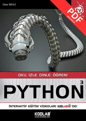 Python 3 kitap kapağı
