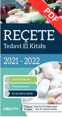 Reçete Tedavi El Kitabı 2021 - 2022 kitap kapağı