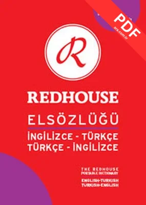 Redhouse Elsözlüğü İngilizce - Türkçe / Türkçe - İngilizce Mor kitap kapağı