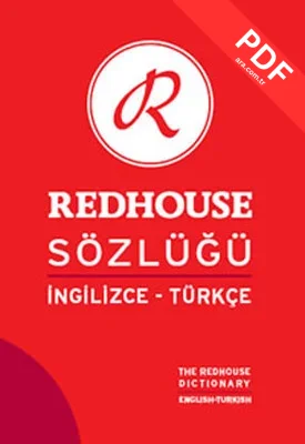 Redhouse İngilizce-Türkçe Büyük Sözlük (Kırmızı) kitap kapağı