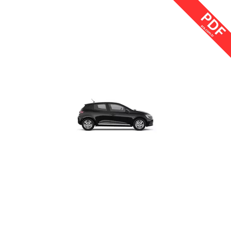 Renault Clio (2015) kılavuz kapağı