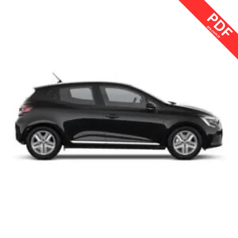 Renault Clio (2024) kılavuz kapağı