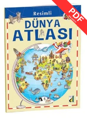 Resimli Dünya Atlası kitap kapağı
