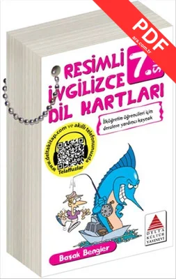 Resimli İngilizce Dil Kartları 7. Sınıf kitap kapağı