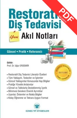 Restoratif Diş Tedavisi Yeni Akıl Notları kitap kapağı