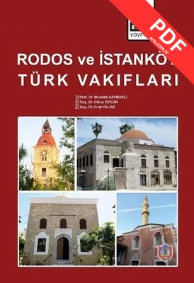 Rodos ve İstanköy Türk Vakıfları kitap kapağı