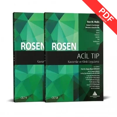 Rosen Acil Tıp: Kavramlar ve Klinik Uygulama 2 Cilt Takım kitap kapağı