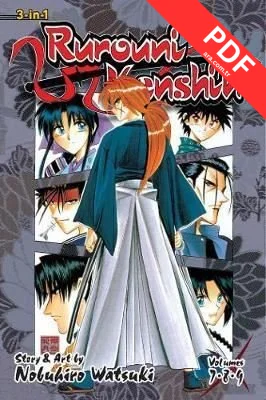 Rurouni Kenshin (3-in-1 Edition) Vol. 3 kitap kapağı