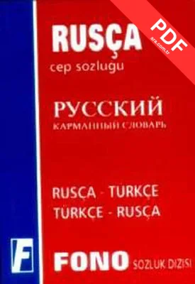 Rusça/Türkçe - Türkçe/Rusça Cep Sözlüğü kitap kapağı