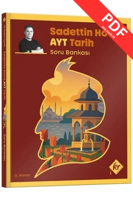 Sadettin Hoca AYT Tarih Soru Bankası kitap kapağı