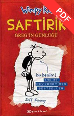 Saftirik Greg'in Günlüğü 1 kitap kapağı