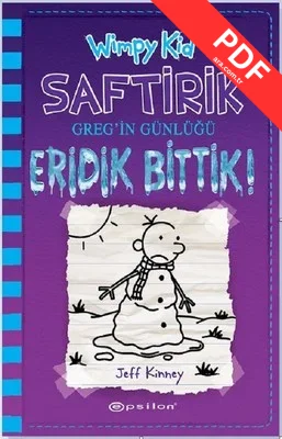 Saftirik Greg'in Günlüğü-13 Eridik Bittik! kitap kapağı