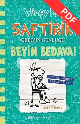 Saftirik Greg'in Günlüğü 18 - Beyin Bedava! kitap kapağı