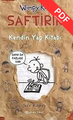 Saftirik Greg'in Günlüğü - Kendin Yap Kitabı kitap kapağı