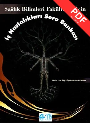 Sağlık Bilimleri Fakülteleri İçin İç Hastalıkları Soru Bankası kitap kapağı