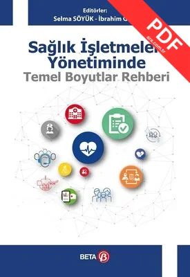 Sağlık İşletmeleri Yönetiminde Temel Boyutlar Rehberi kitap kapağı