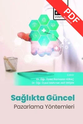 Sağlıkta Güncel Pazarlama Yöntemleri kitap kapağı